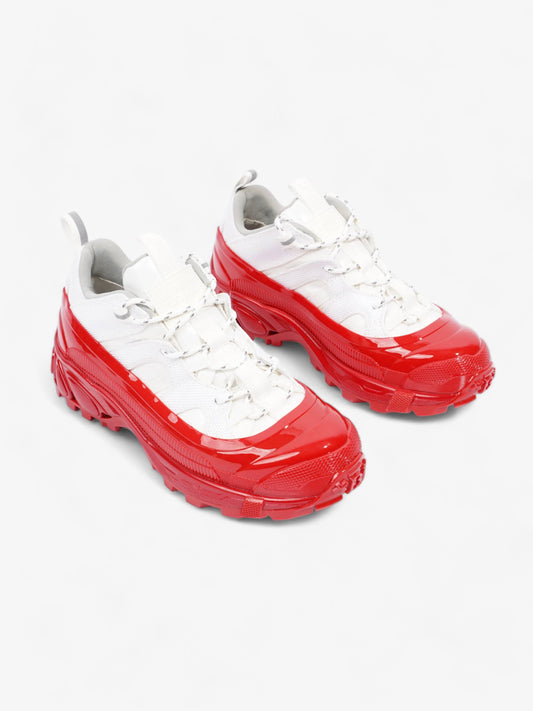 Burberry Arthur White / Red Nylon EU 35 UK 2