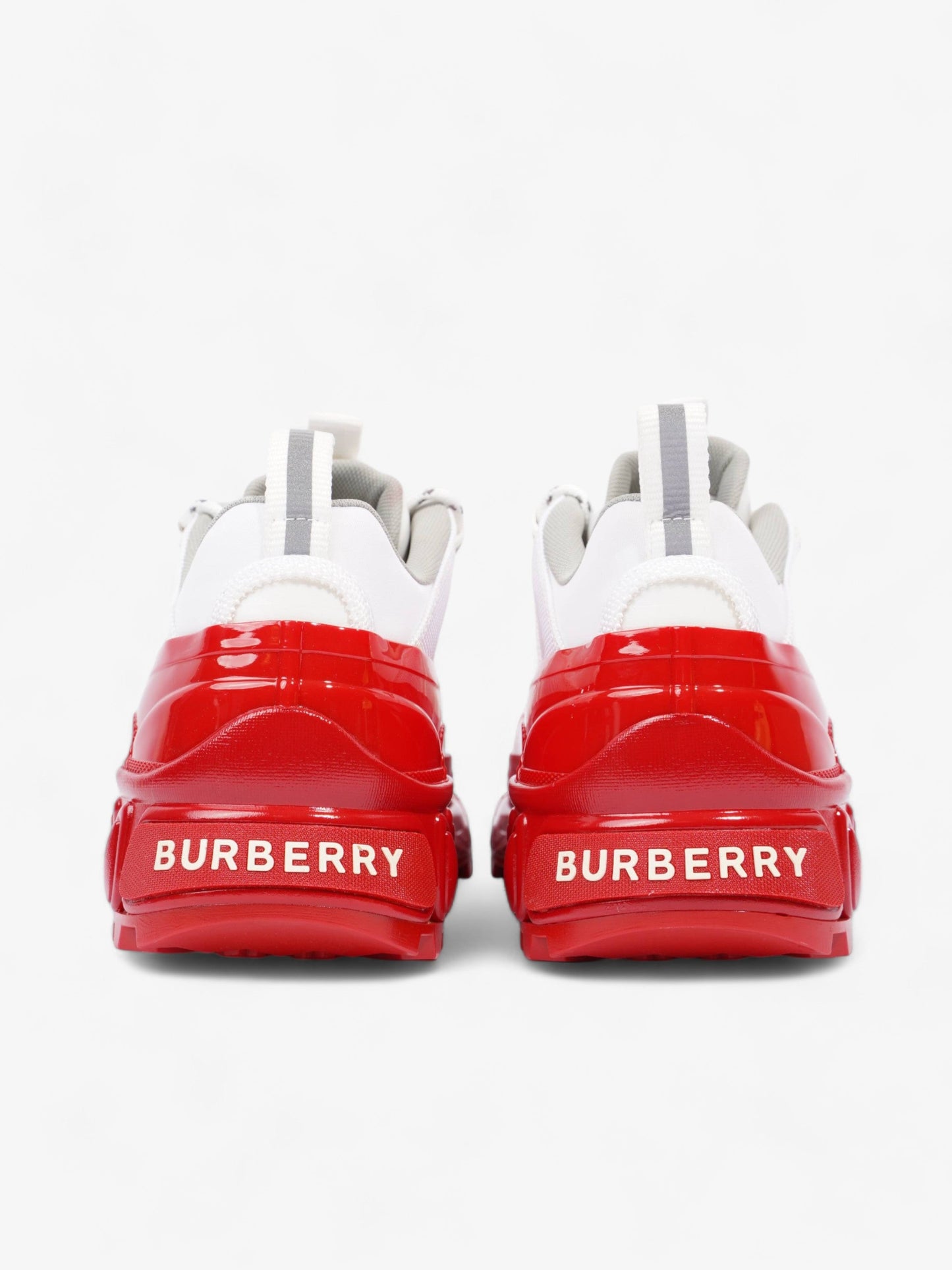 Burberry Arthur White / Red Nylon EU 35 UK 2
