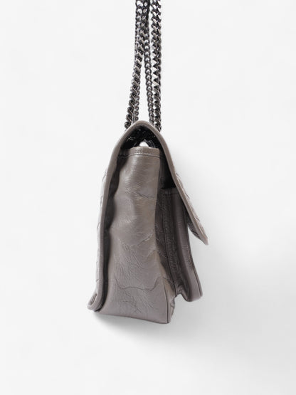 Saint Laurent Niki Grey Calfskin Leather Medium
