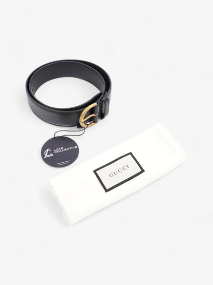Gucci Classic Belt Black Leather 80cm / 32"