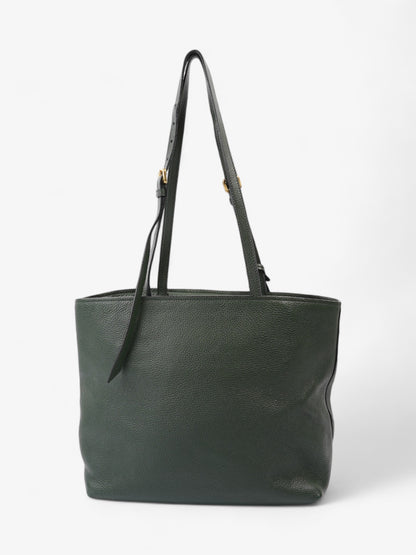 Prada Tote Green Leather