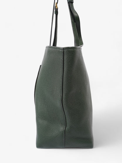 Prada Tote Green Leather