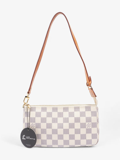 Louis Vuitton Pochette Accessoires Damier Azur Coated Canvas