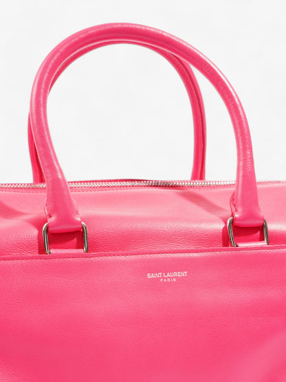 Saint Laurent Duffle Bag Pink Leather