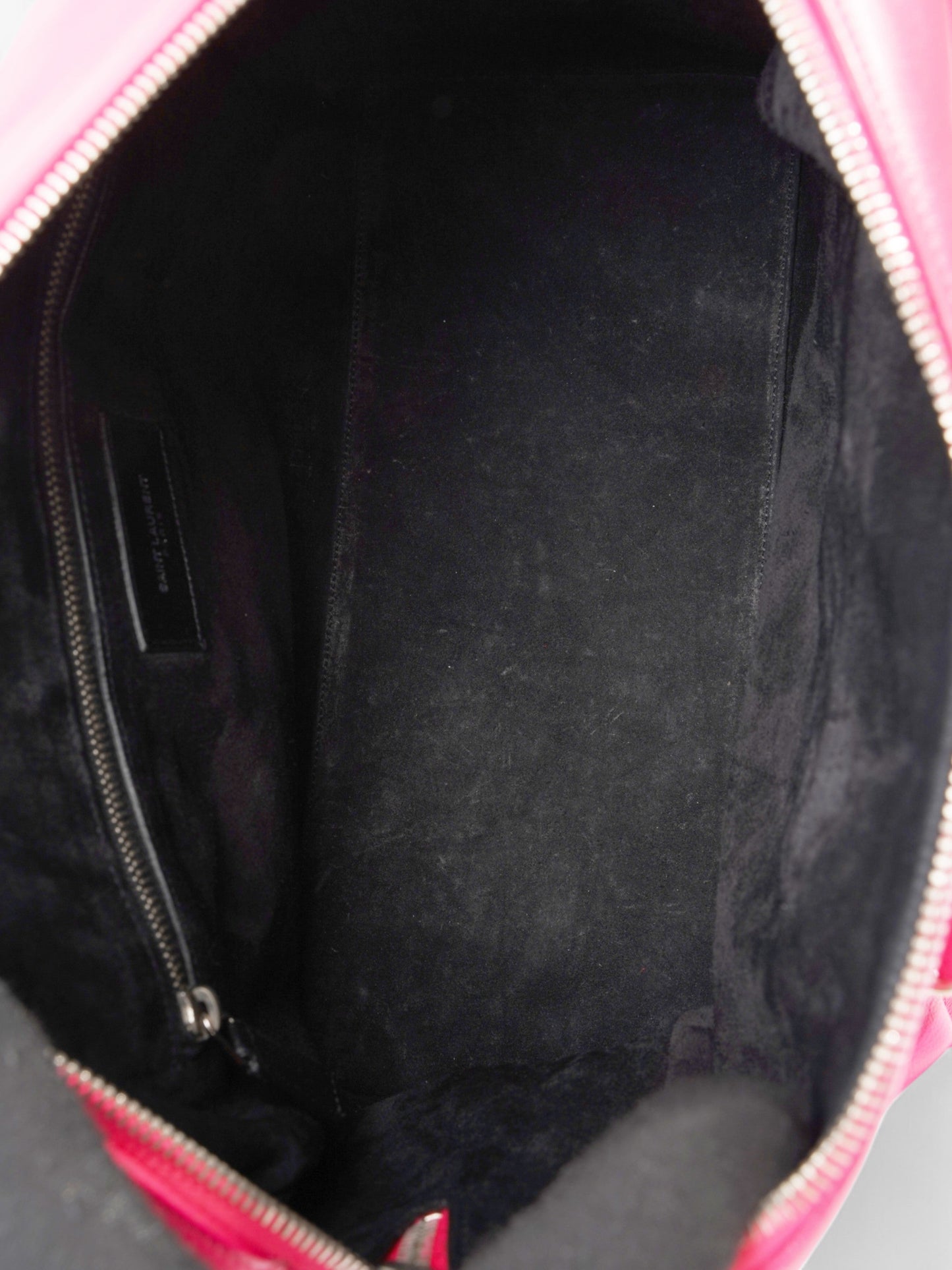 Saint Laurent Duffle Bag Pink Leather