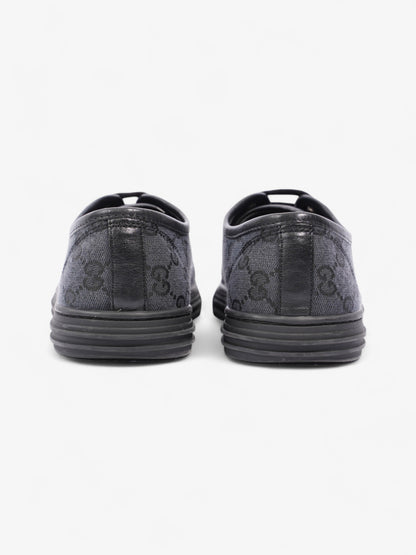 Gucci GG Low-top Sneakers Black Canvas EU 38.5 UK 5.5