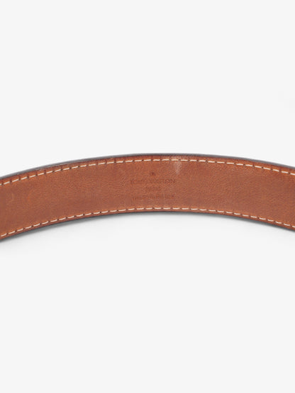 Louis Vuitton LV Initials Belt Monogram / Brown Coated Canvas 80cm 32"