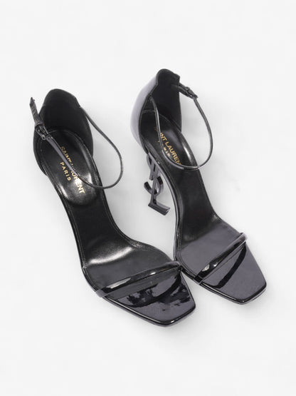 Saint Laurent Opyum Heels 110 Black Patent Leather EU 40.5 UK 7.5