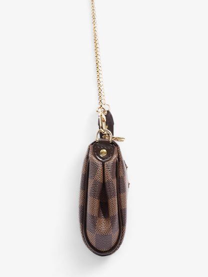 Louis Vuitton Eva Damier Ebene Coated Canvas