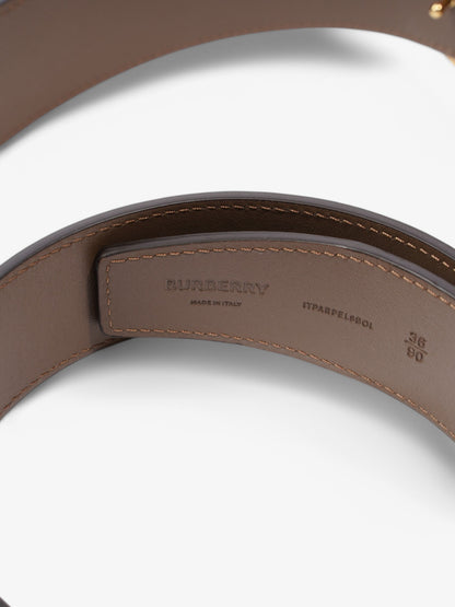 Burberry Reversible Belt Brown Leather 90cm 36"