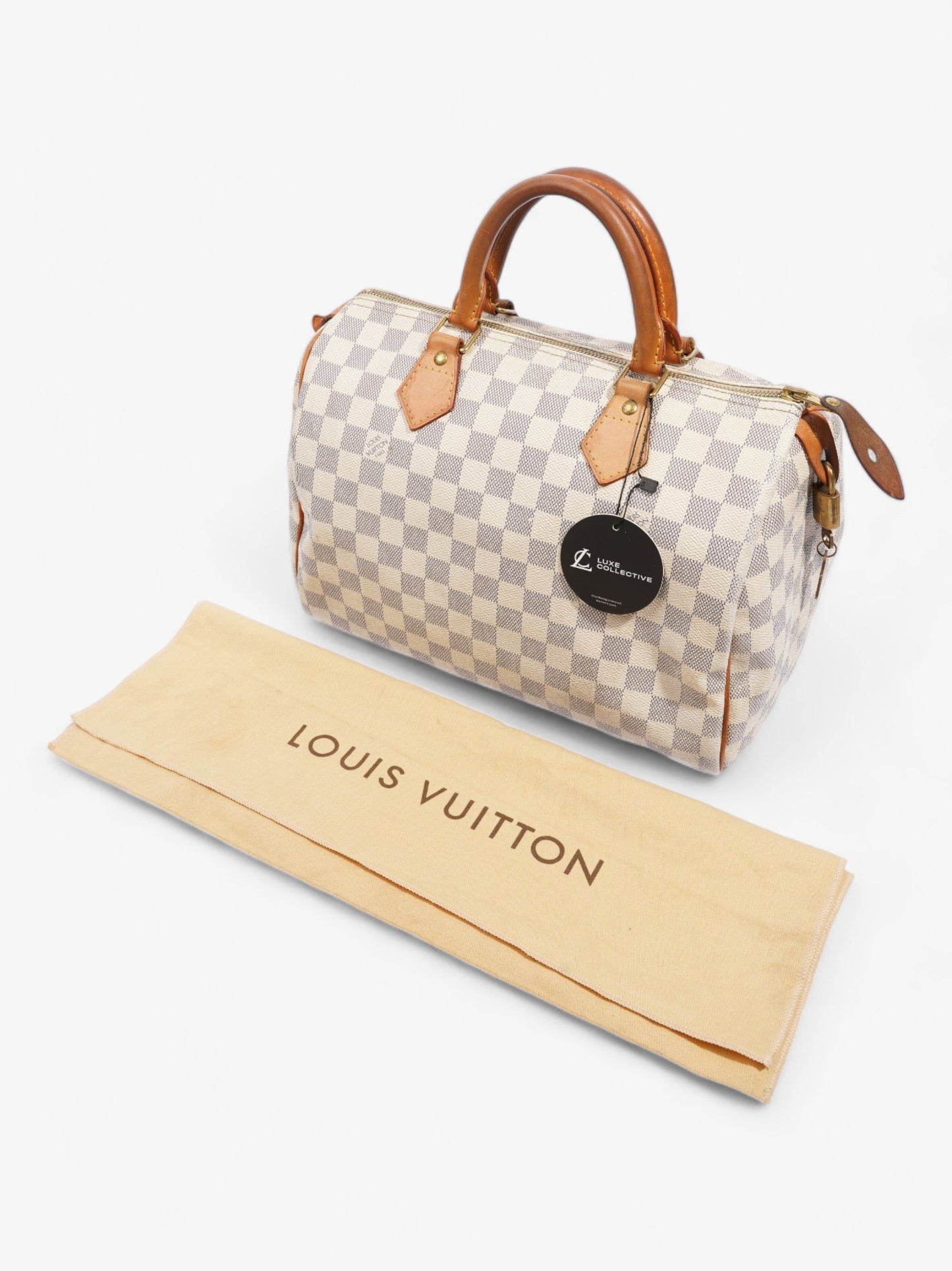 Louis Vuitton Speedy 30 Damier Azur Coated Canvas