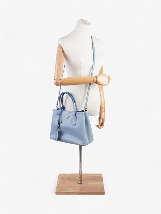 Prada Double Bag Astral Blue Saffiano Leather Small