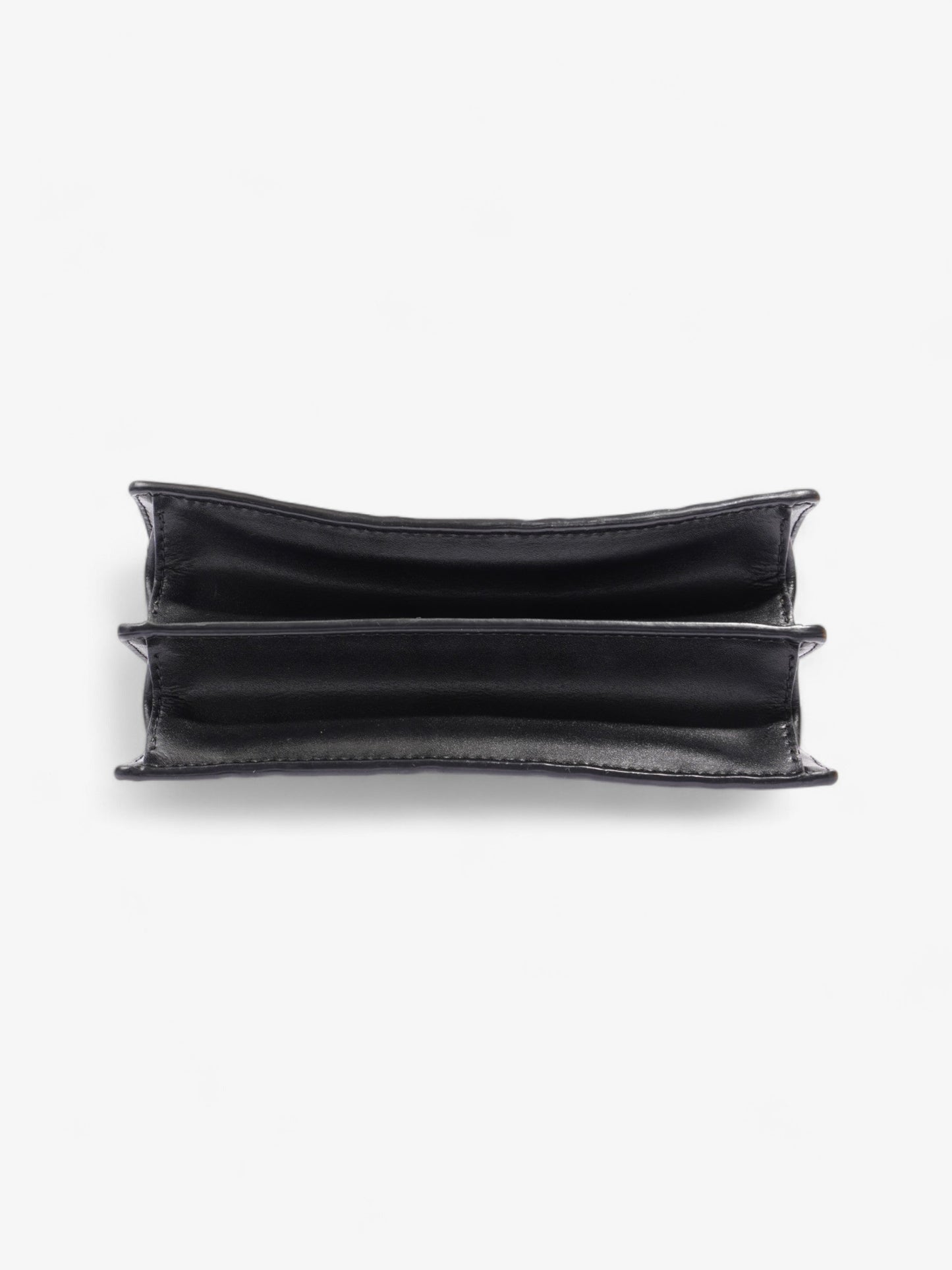 Fendi Kan U Tobacco / Zucca Embossed Leather Small