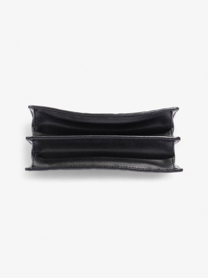 Fendi Kan U Tobacco / Zucca Embossed Leather Small