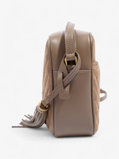 Saint Laurent Lou Camera Bag Taupe Suede