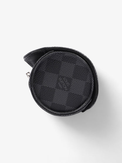 Louis Vuitton 3 Watch Travel Case Damier Graphite Coated Canvas