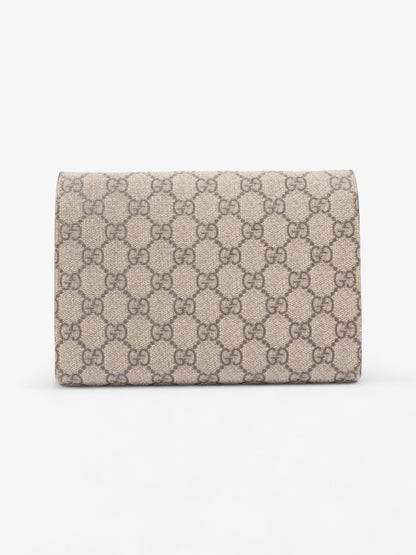 Gucci Dionysus Chain Wallet GG Supreme Coated Canvas
