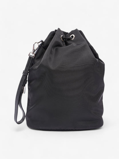 Prada Drawstring Pouch Black Nylon