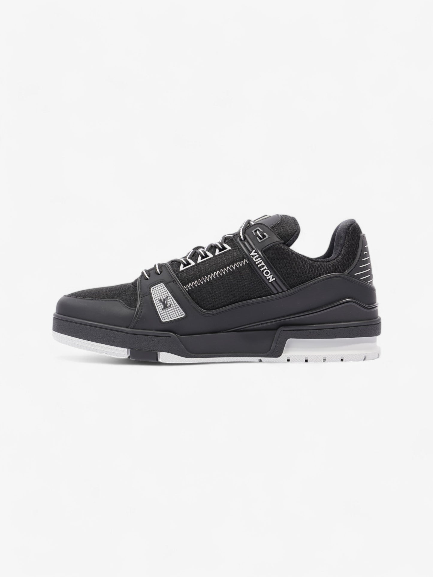Louis Vuitton LV Trainer Sneakers Black / Grey Mesh EU 43 UK 9