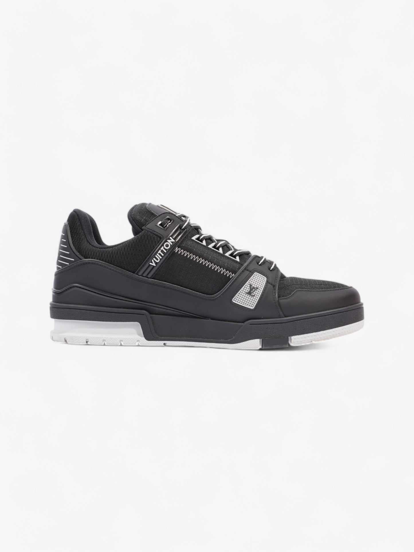 Louis Vuitton LV Trainer Sneakers Black / Grey Mesh EU 43 UK 9