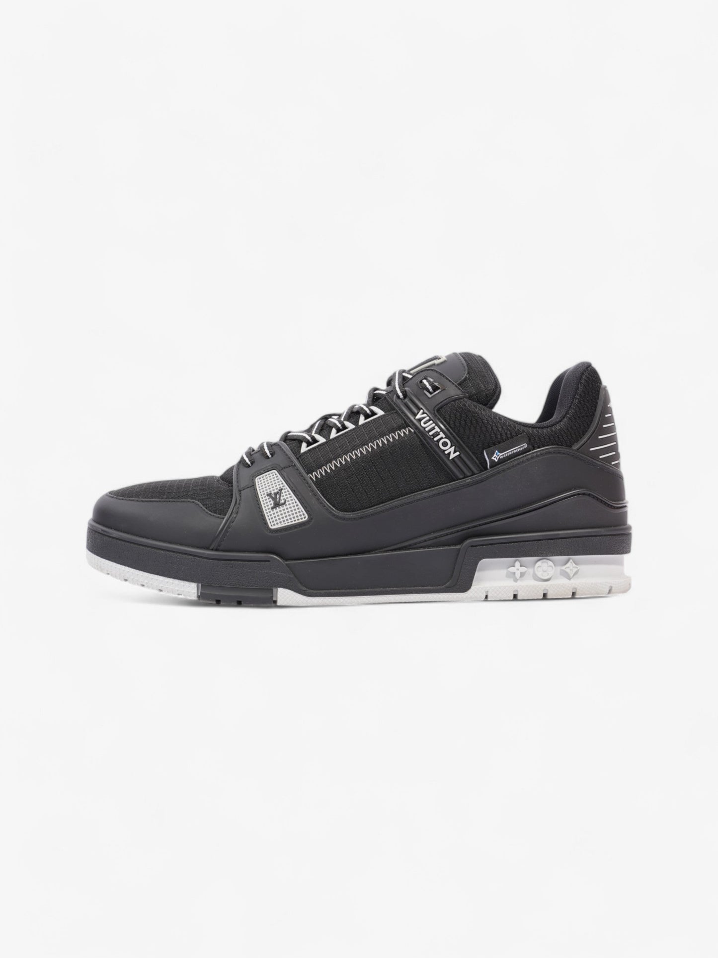 Louis Vuitton LV Trainer Sneakers Black / Grey Mesh EU 43 UK 9