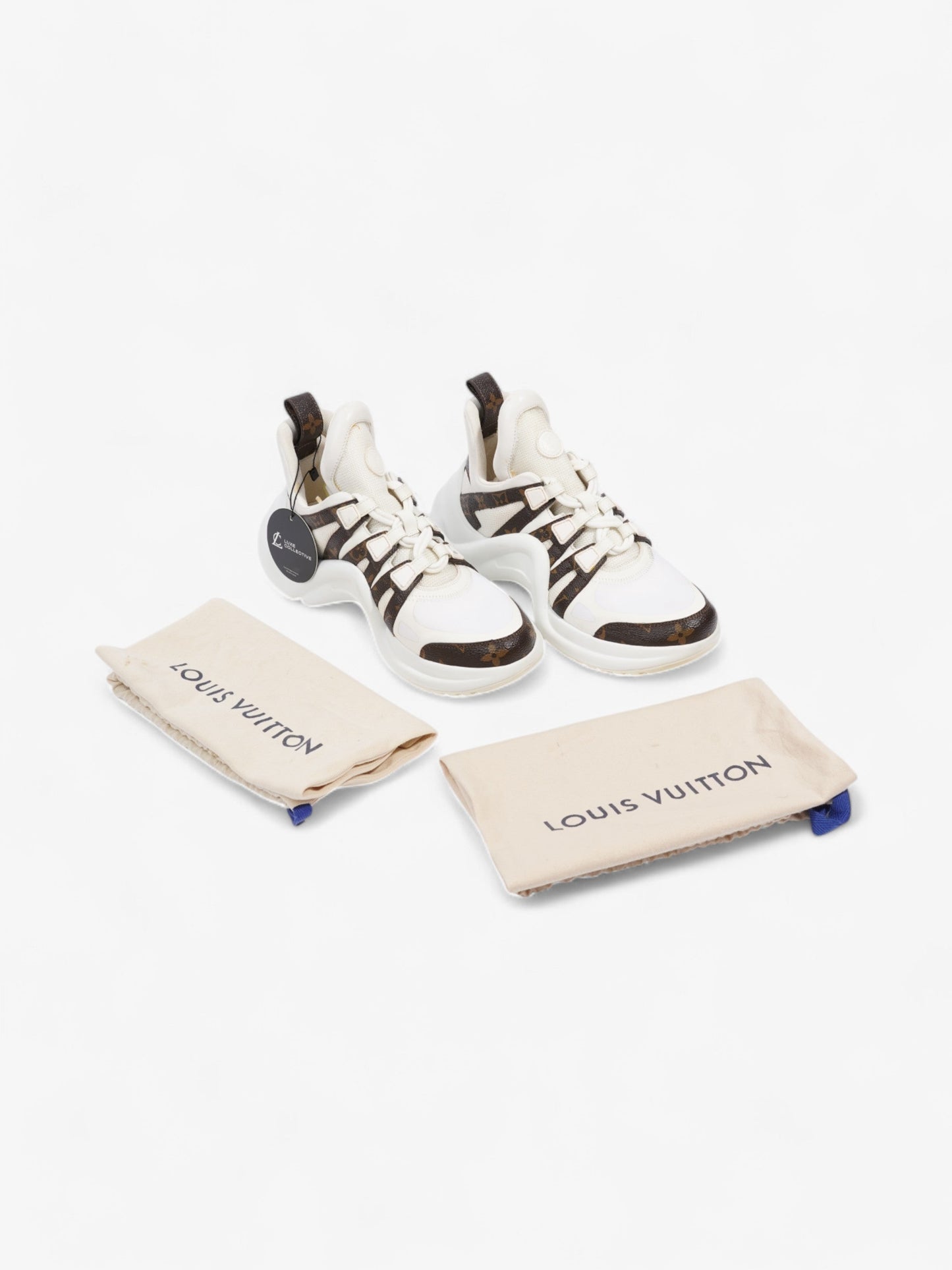 Louis Vuitton Archlight White / Monogram Coated Canvas EU 38 UK 5