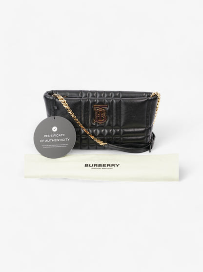 Burberry Lola Bag Black Lambskin Leather Small