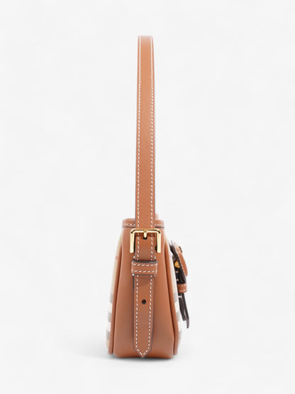 Burberry Sling Bag Vintage Check / Briar Brown Polyurethane