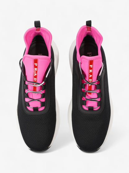 Prada America's Cup Black / Pink Neoprene EU 37.5 UK 4.5