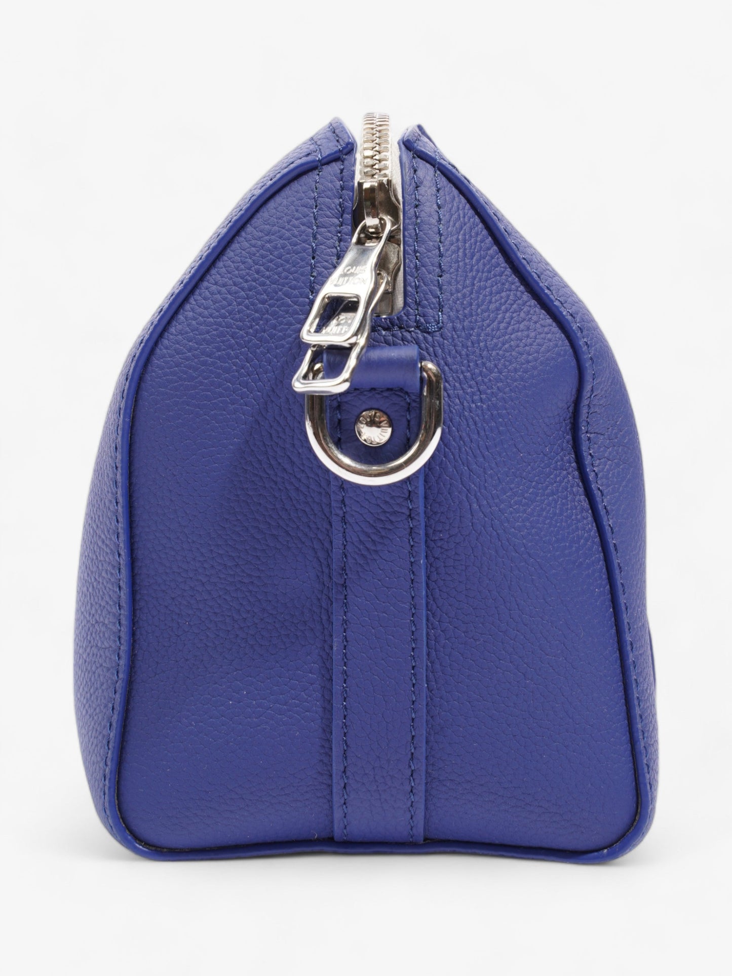 Louis Vuitton City Keepall Blue / White Leather