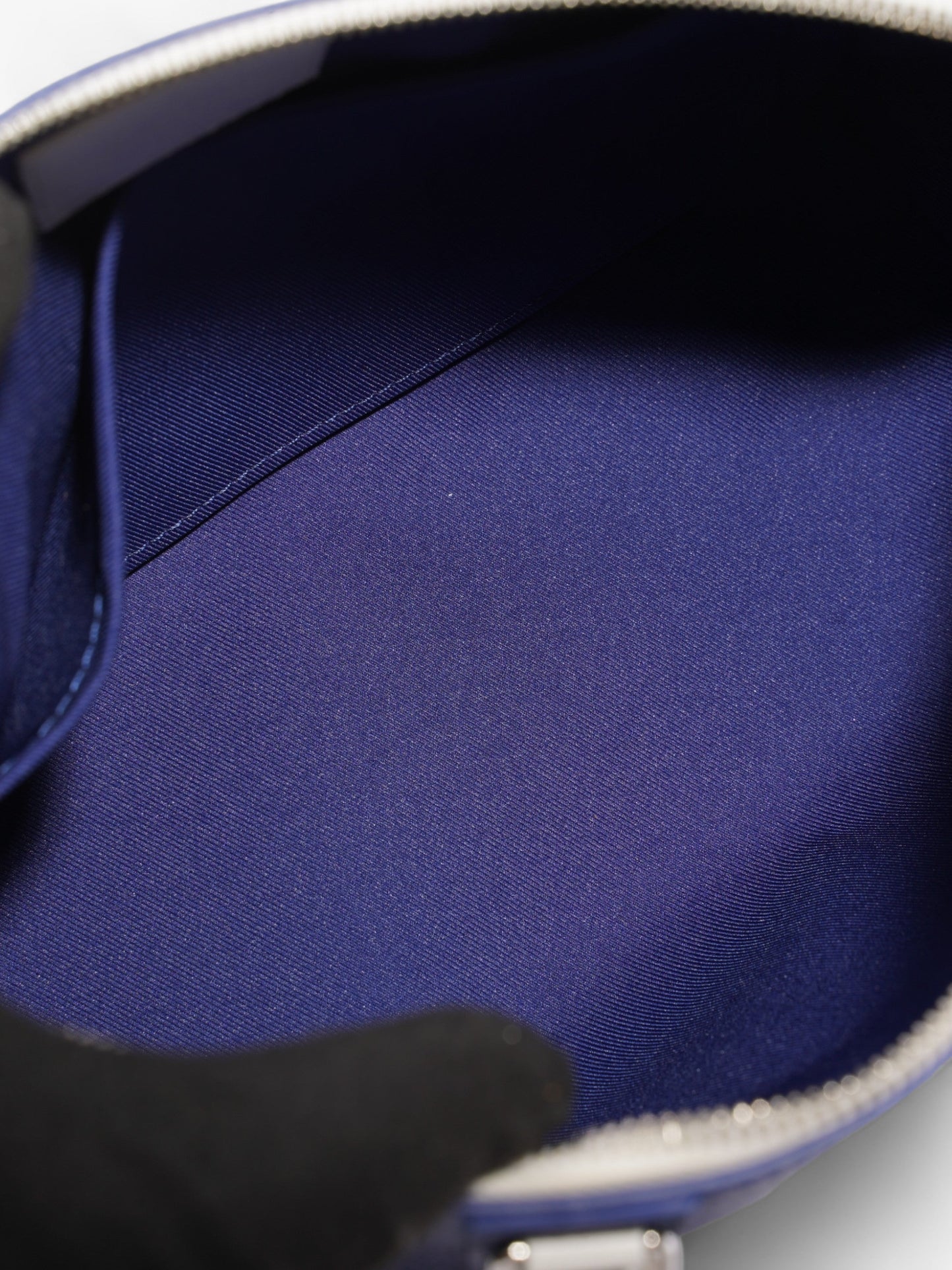 Louis Vuitton City Keepall Blue / White Leather