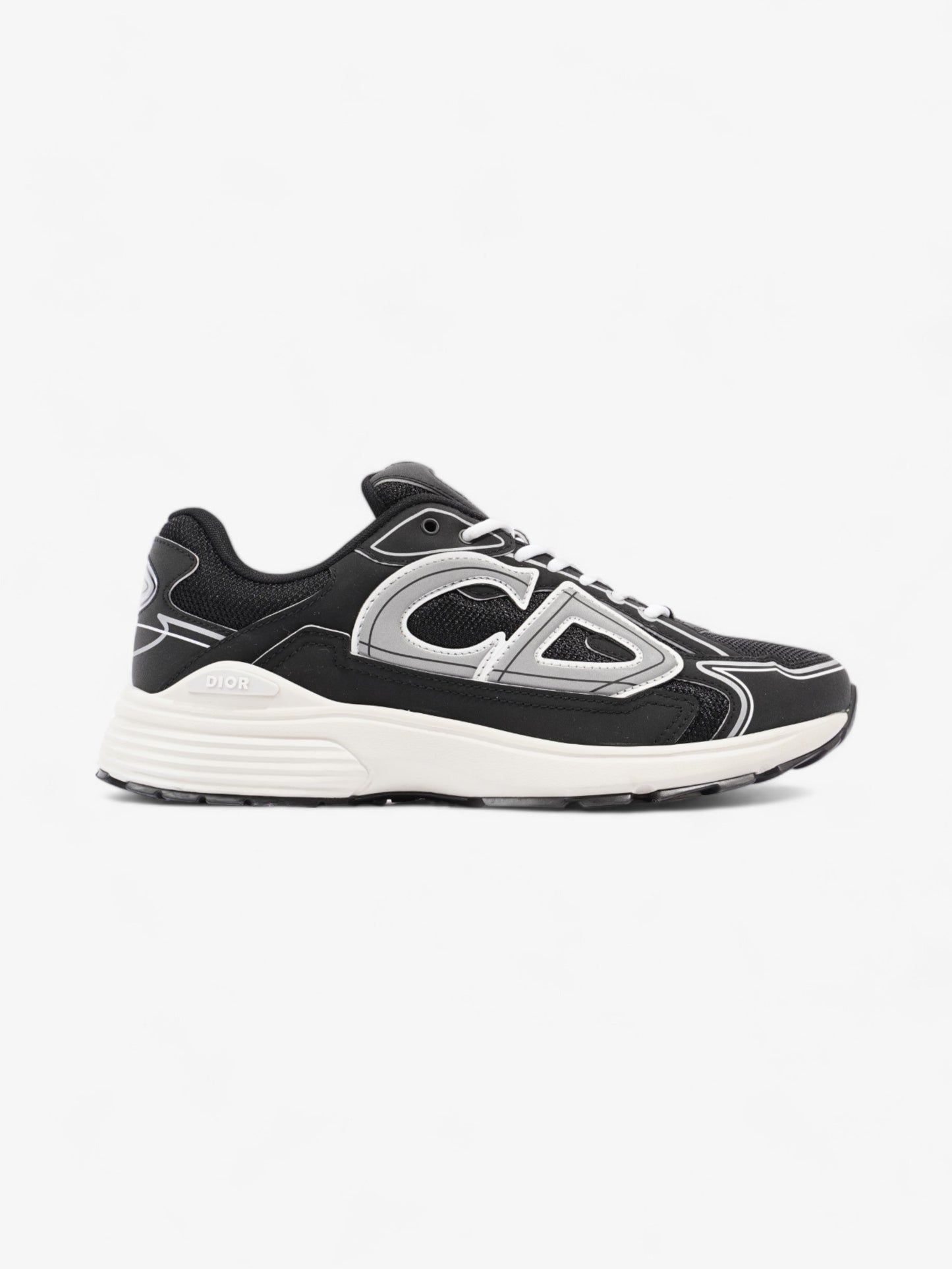 Christian Dior B30 Sneakers Black / Grey / White Mesh EU 42 UK 8