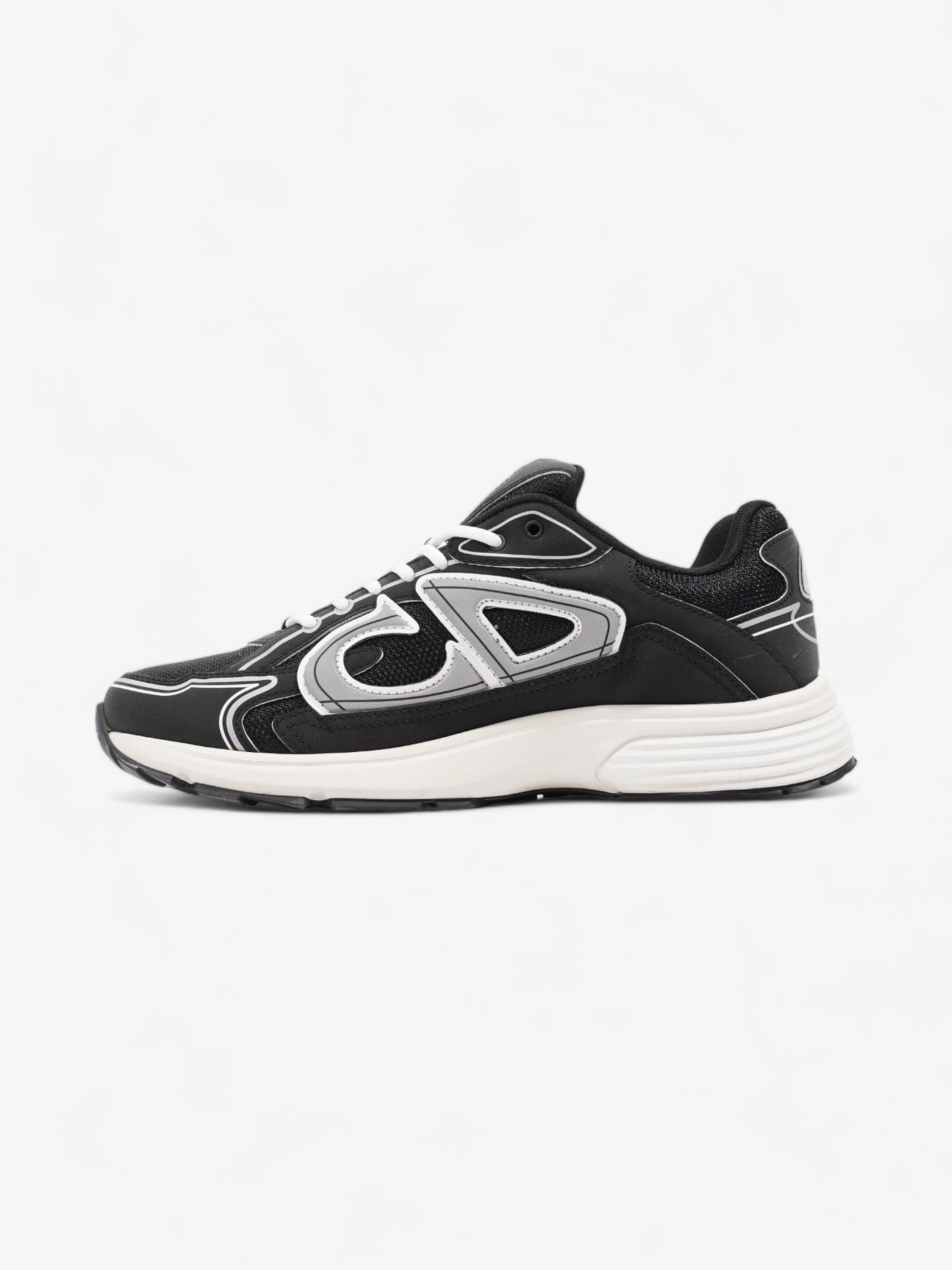 Christian Dior B30 Sneakers Black / Grey / White Mesh EU 42 UK 8