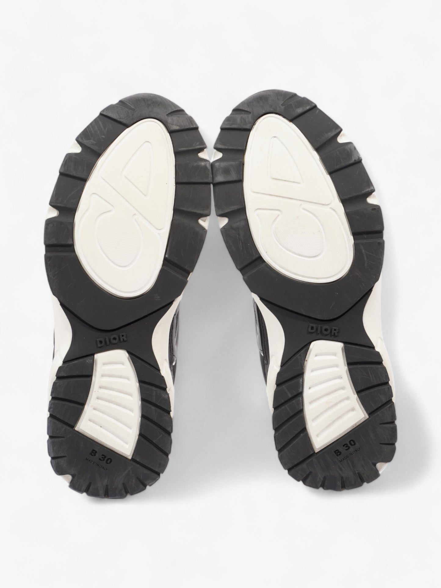 Christian Dior B30 Sneakers Black / Grey / White Mesh EU 42 UK 8