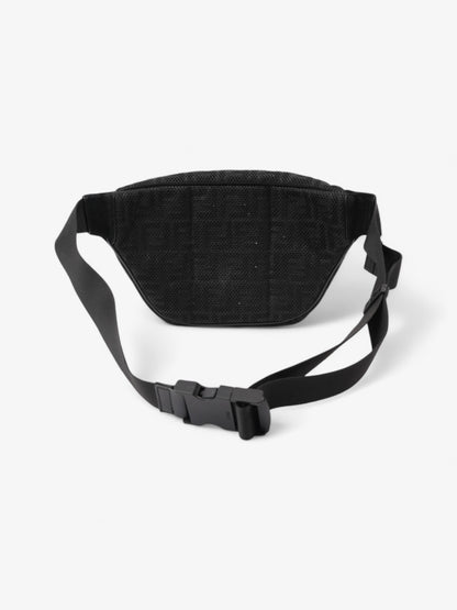 Fendi Roma Belt Bag Black Mesh