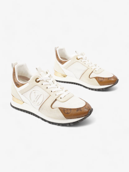 Louis Vuitton Run Away Sneakers  White / Monogram Mesh EU 37 UK 4