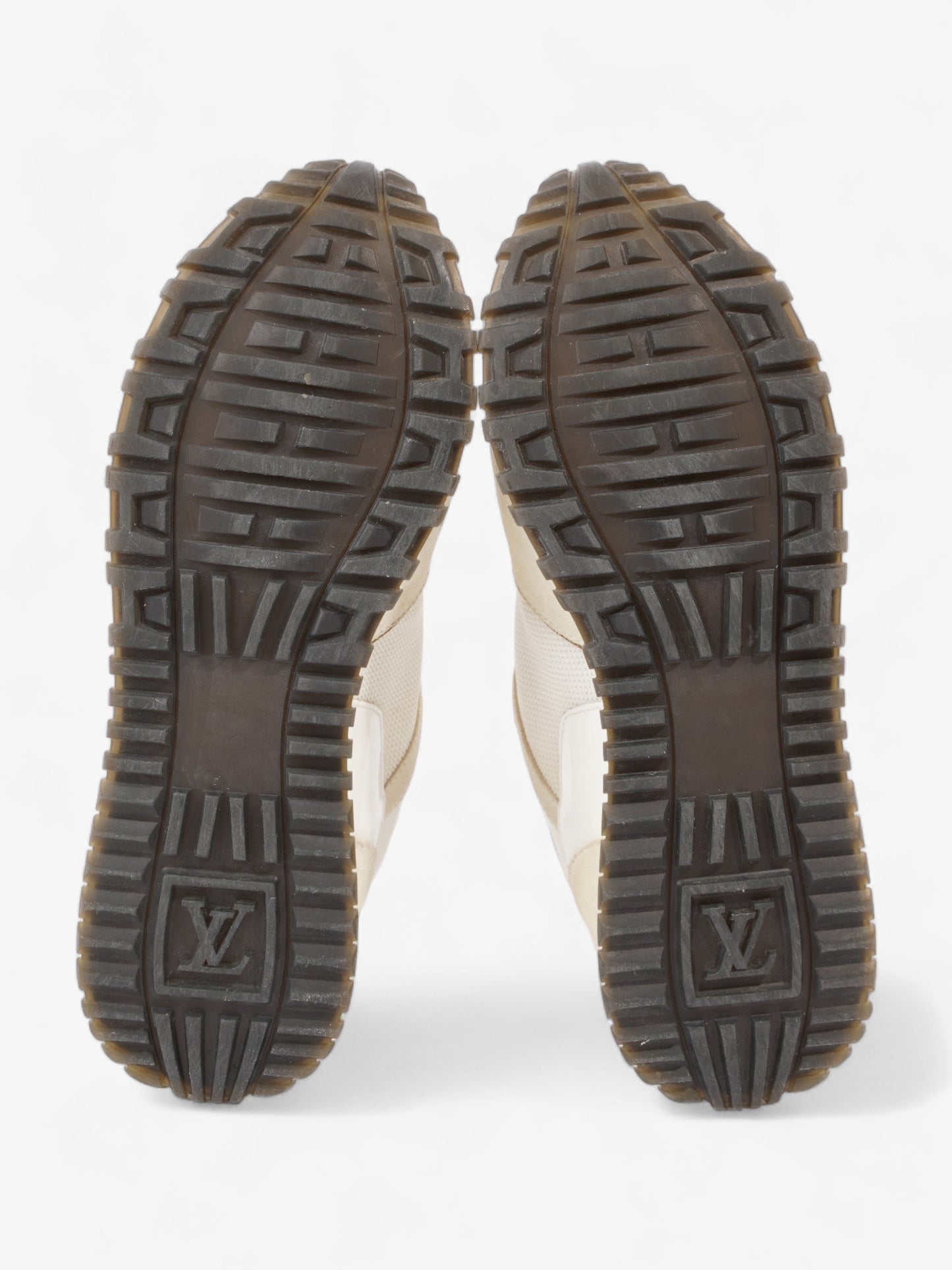 Louis Vuitton Run Away Sneakers  White / Monogram Mesh EU 37 UK 4