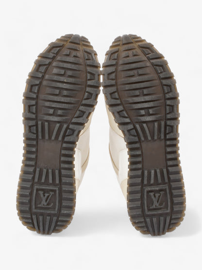 Louis Vuitton Run Away Sneakers  White / Monogram Mesh EU 37 UK 4