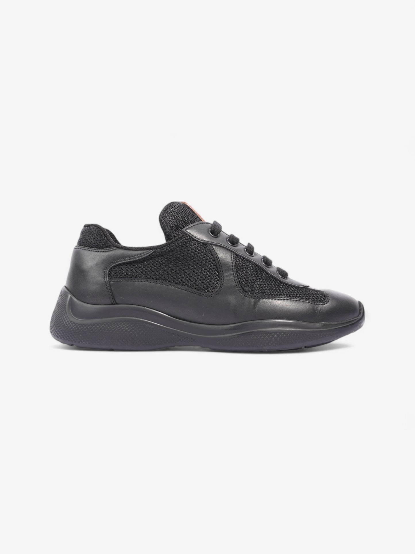 Prada America Cup Black / Red Leather EU 38 UK 5
