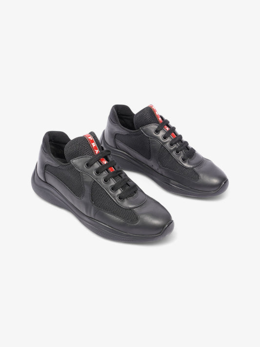 Prada America Cup Black / Red Leather EU 38 UK 5