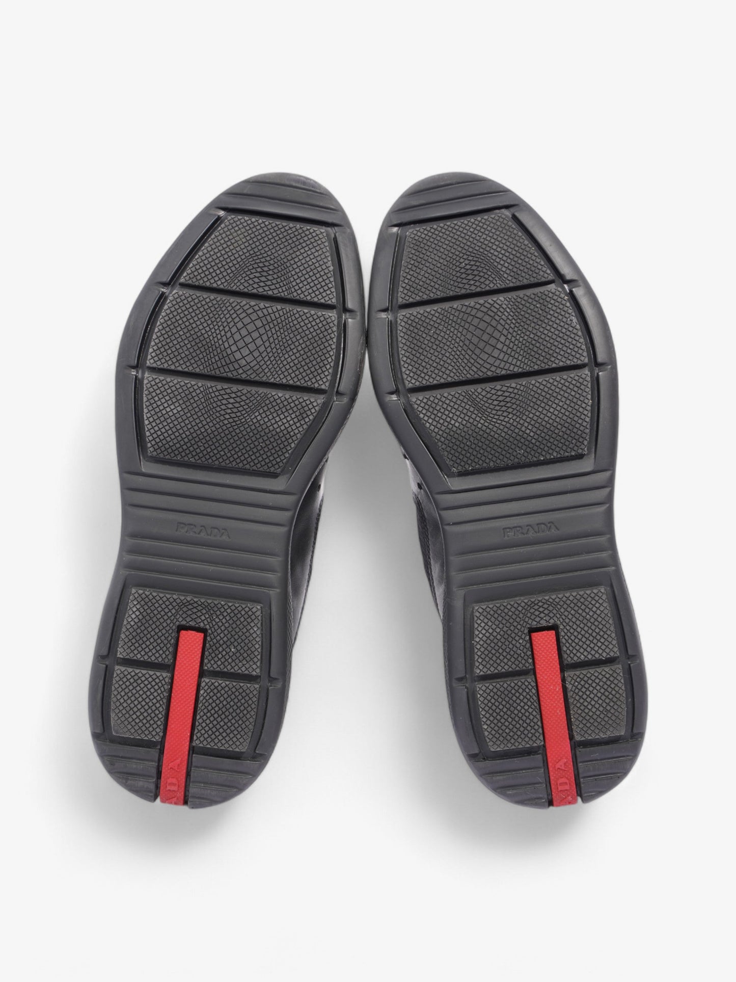 Prada America Cup Black / Red Leather EU 38 UK 5