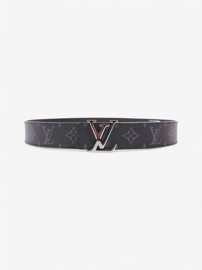 Louis Vuitton LV Initials Reversible Belt Monogram Eclipse / Black Leather 85cm / 34"