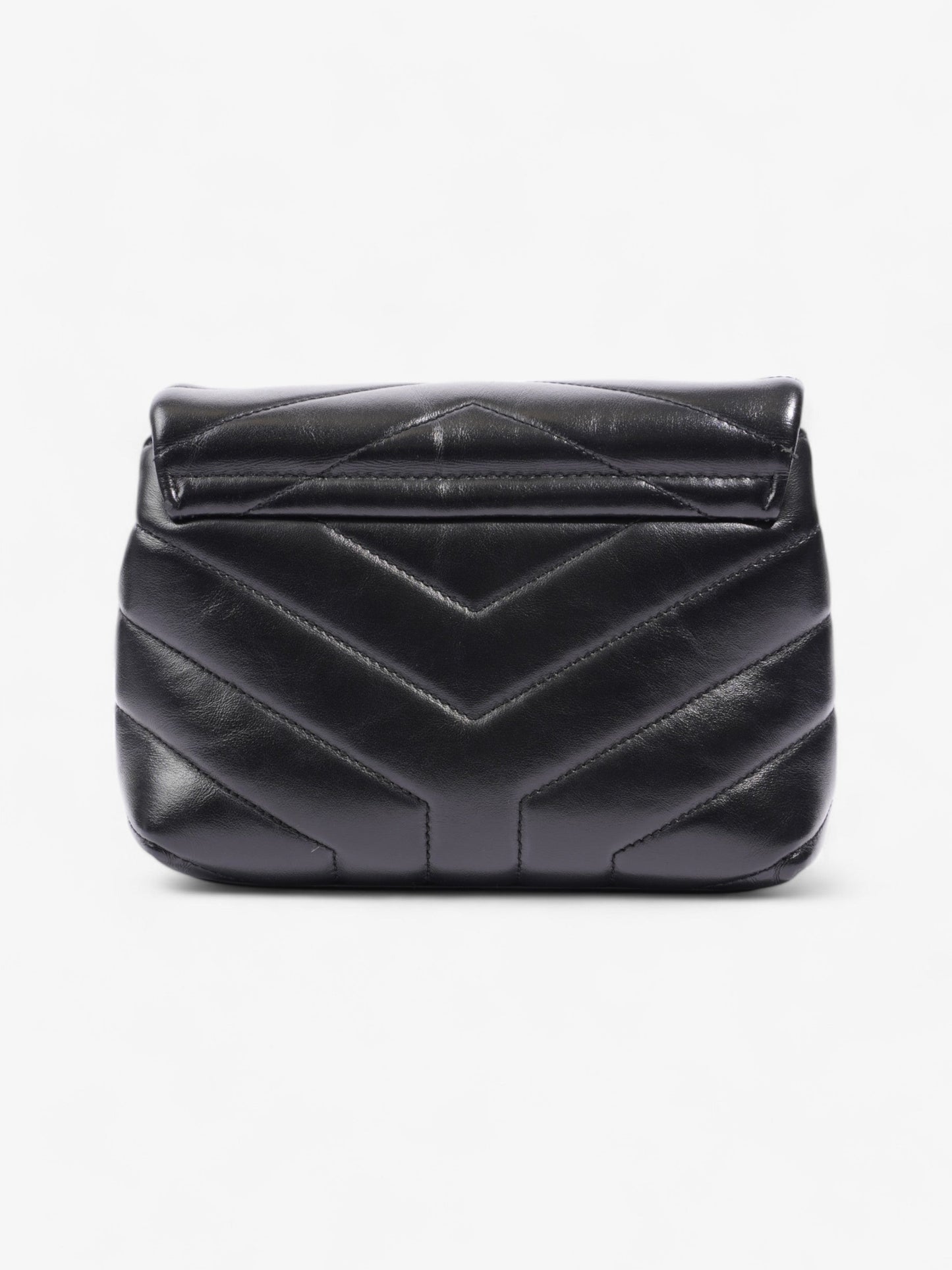 Saint Laurent Lou Lou Black Lambskin Leather Toy