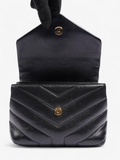 Saint Laurent Lou Lou Black Lambskin Leather Toy