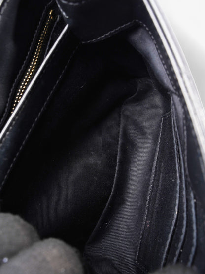 Saint Laurent Lou Lou Black Lambskin Leather Toy