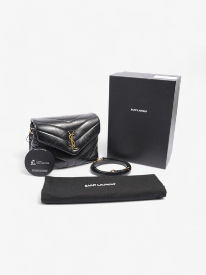 Saint Laurent Lou Lou Black Lambskin Leather Toy