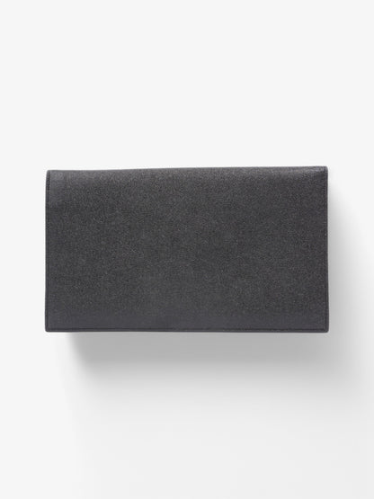 Saint Laurent Uptown Pouch Black Calfskin Leather