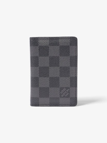 Louis Vuitton Pocket Organiser Damier Graphite Coated Canvas