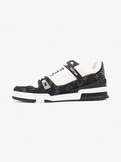 Louis Vuitton LV Sneakers White / Black Leather EU 43.5 UK 9.5