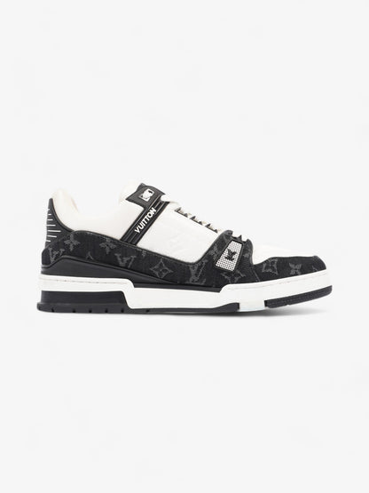 Louis Vuitton LV Sneakers White / Black Leather EU 43.5 UK 9.5